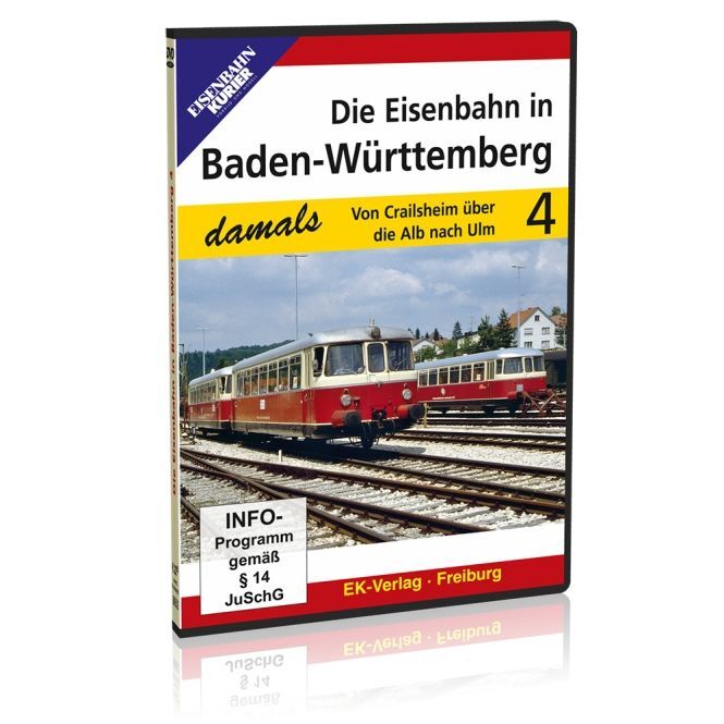 Die Eisenbahn in Baden-Württemberg. Tl.4, 1 DVD main product photo