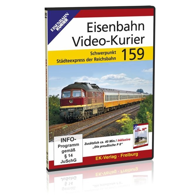 Eisenbahn Video-Kurier. Vol.159, 1 DVD main product photo
