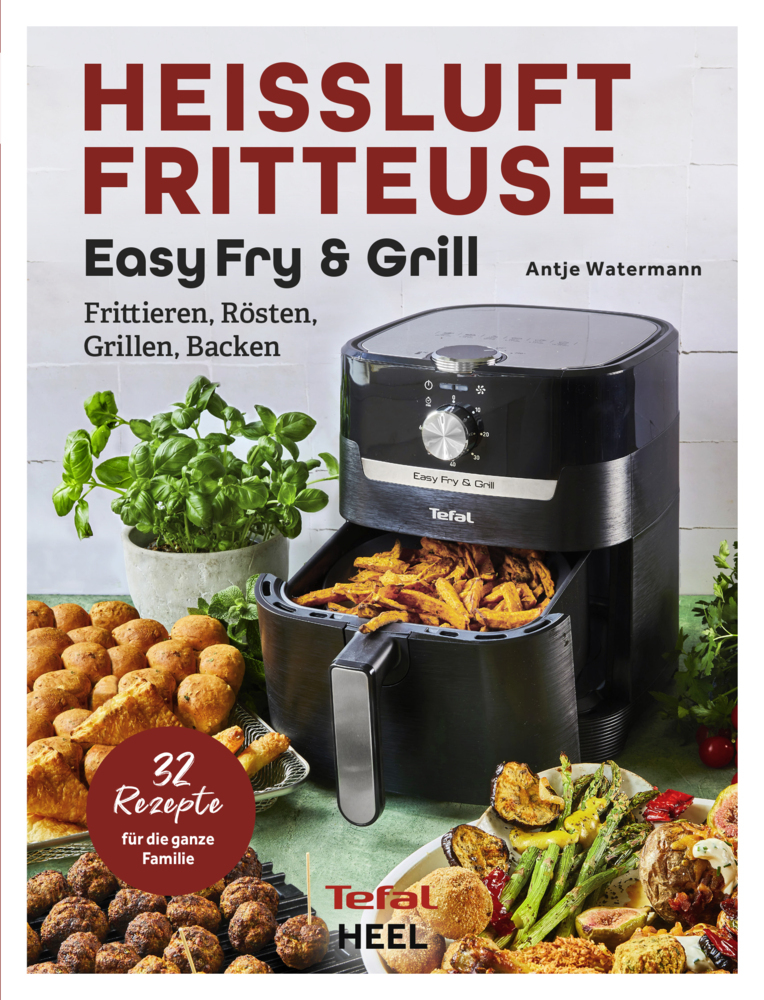 Tefal: Heißluftfritteuse Easy Fry & Grill Kochbuch und Rezeptbuch main product photo