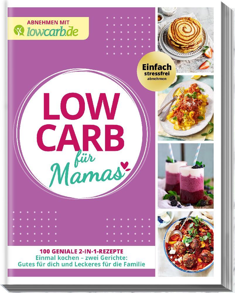 Abnehmen mit lowcarb.de: LOW CARB für Mamas main product photo