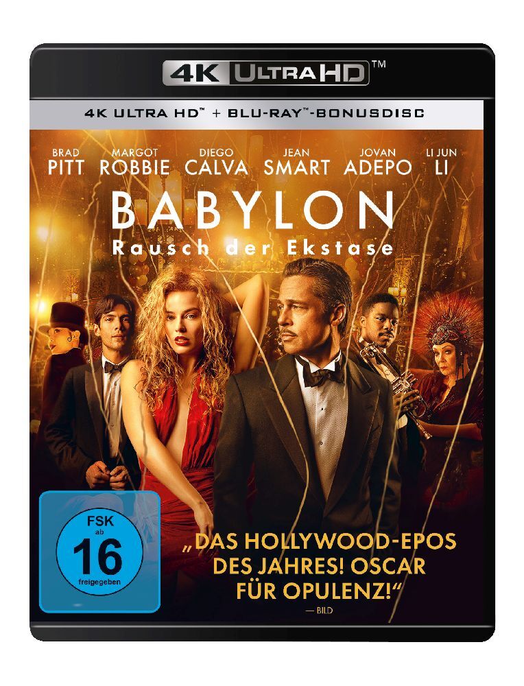 Babylon - Rausch der Ekstase, 1 4K UHD-Blu-ray + 1 Blu-ray main product photo