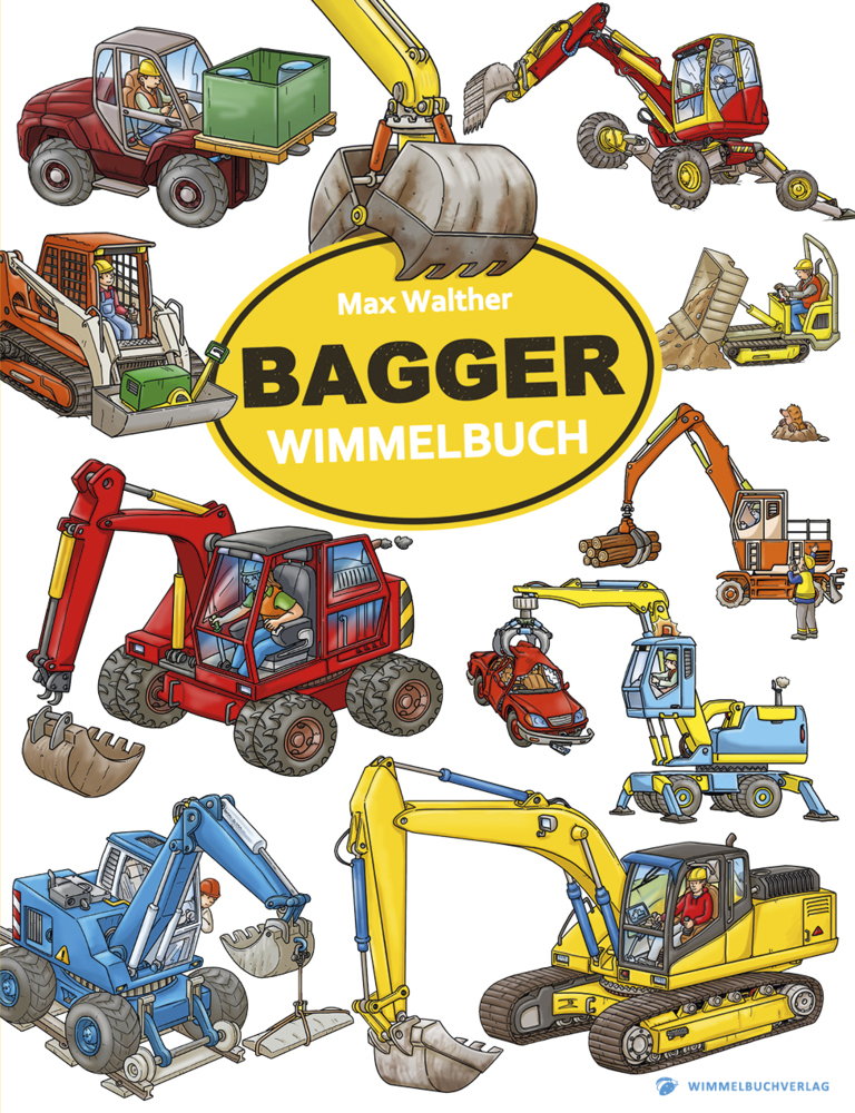 Bagger Wimmelbuch Pocket main product photo
