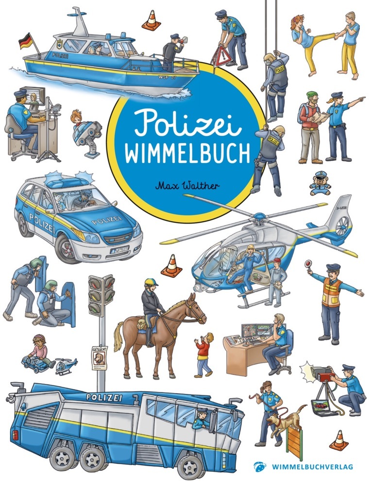 Polizei Wimmelbuch Pocket main product photo