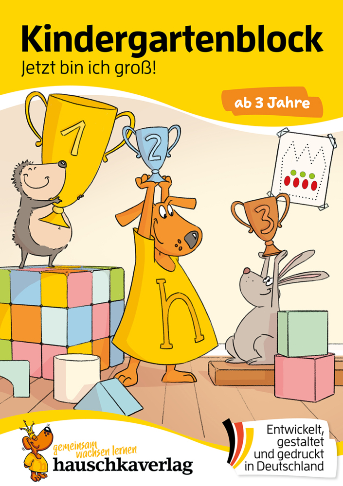 Kindergartenblock ab 3 Jahre - Jetzt bin ich groß! main product photo