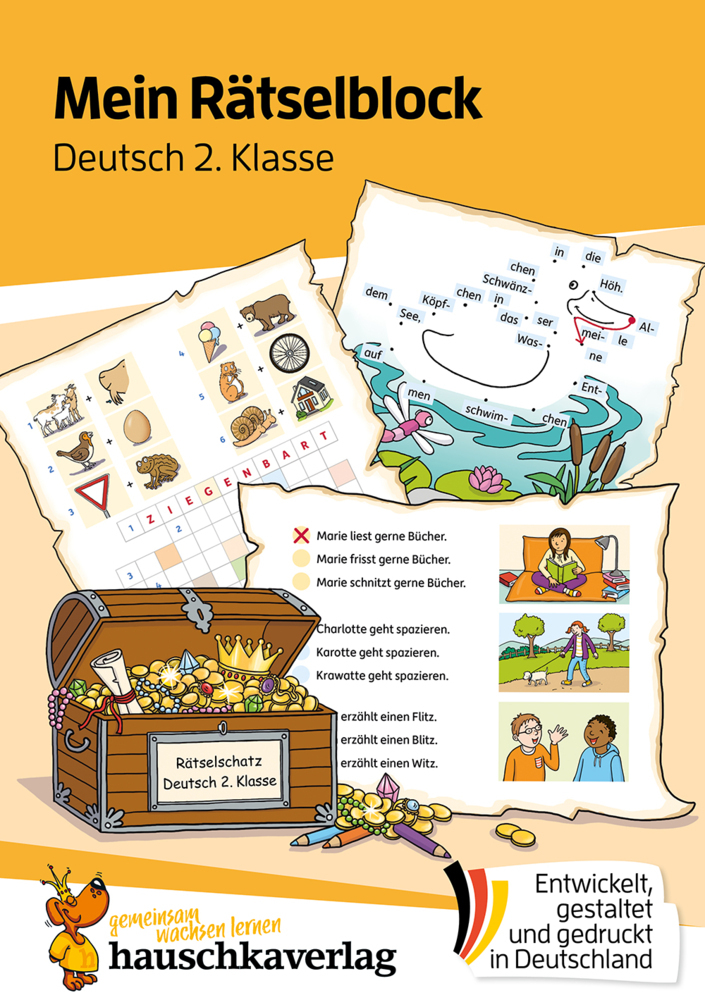 Mein Rätselblock Deutsch 2. Klasse main product photo