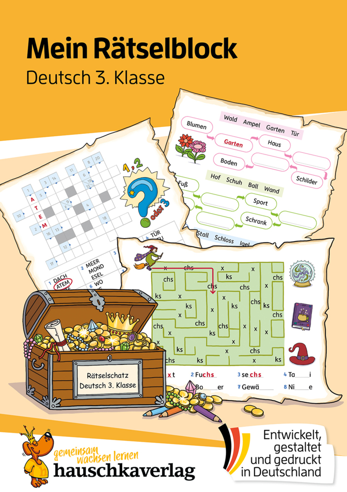 Mein Rätselblock Deutsch 3. Klasse main product photo