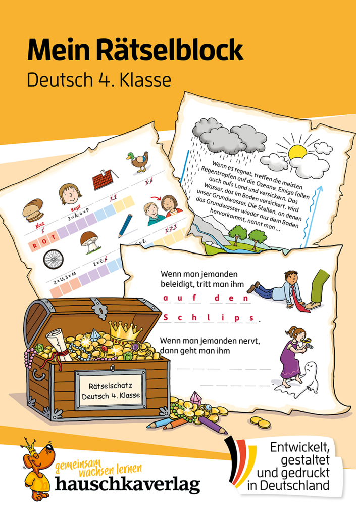 Mein Rätselblock Deutsch 4. Klasse main product photo