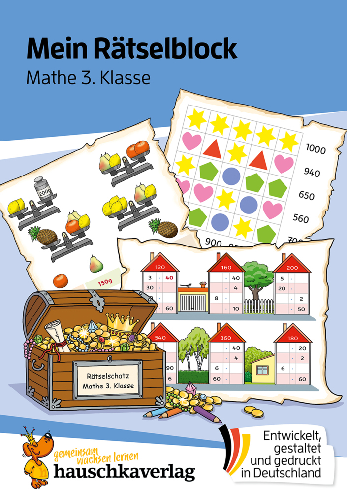 Mein Rätselblock Mathe 3. Klasse main product photo