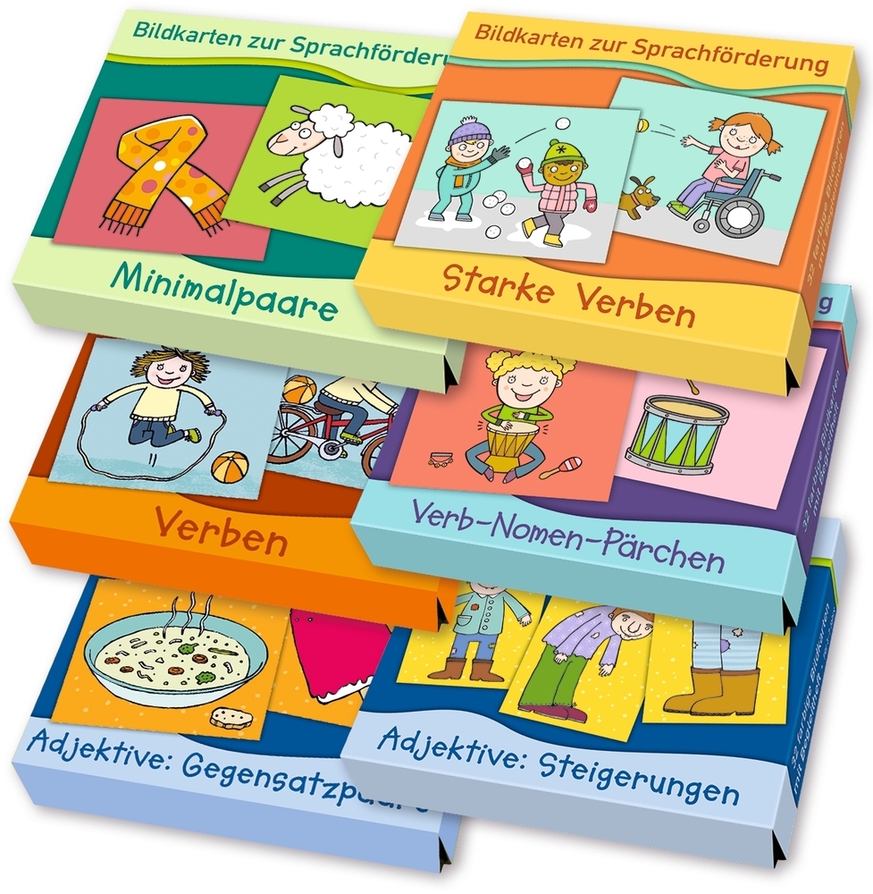 Großes Paket 2 - Bildkarten zur Sprachförderung main product photo