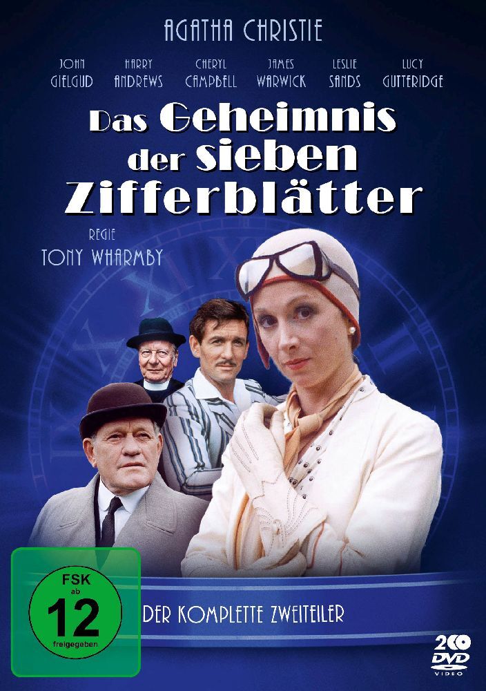 Agatha Christie: Das Geheimnis der sieben Zifferblätter, 2 DVD main product photo