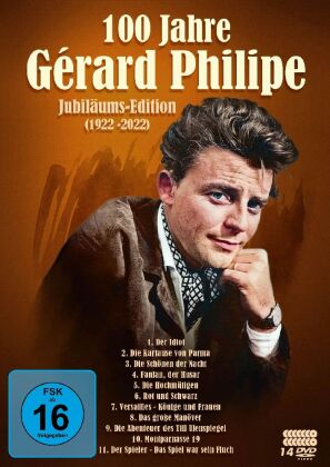 100 Jahre Gérard Philipe: Jubiläums-Edition (1922-2022), 14 DVD
