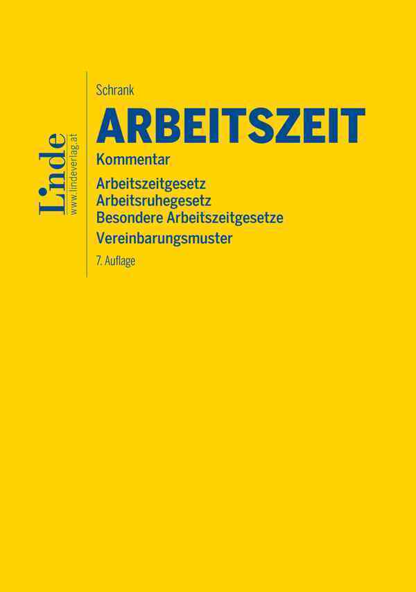 AZG | Arbeitszeitgesetz main product photo
