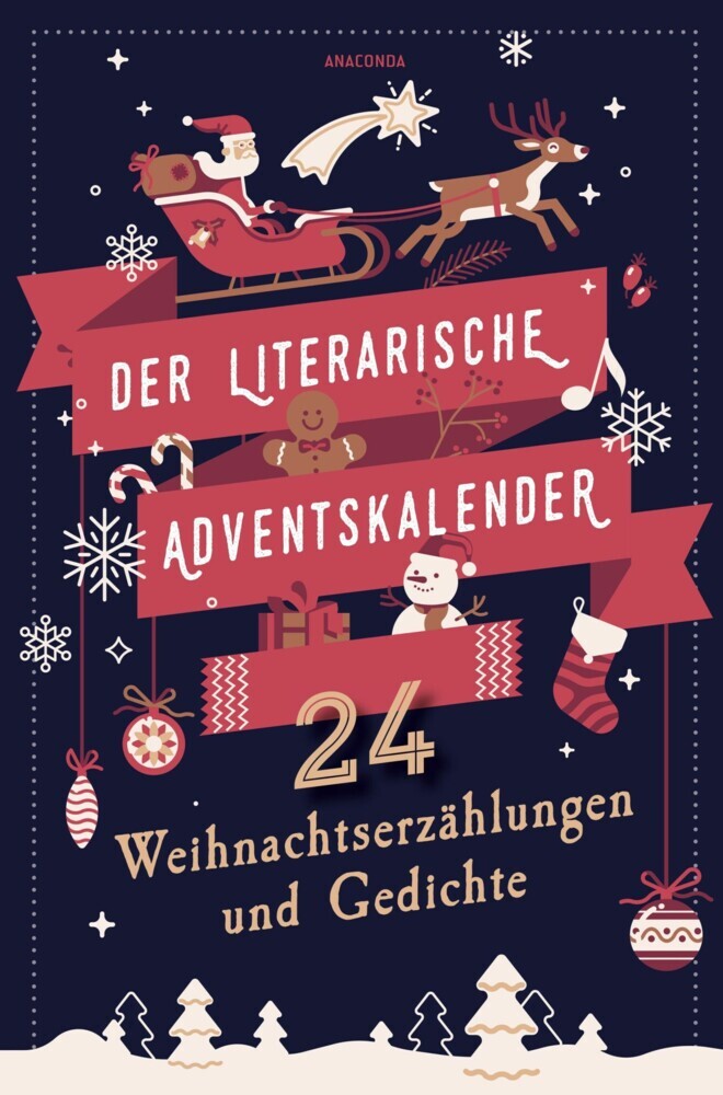 Der literarische Adventskalender. 24 Weihnachtserzählungen und Gedichte main product photo