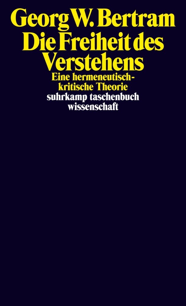 Die Freiheit des Verstehens main product photo
