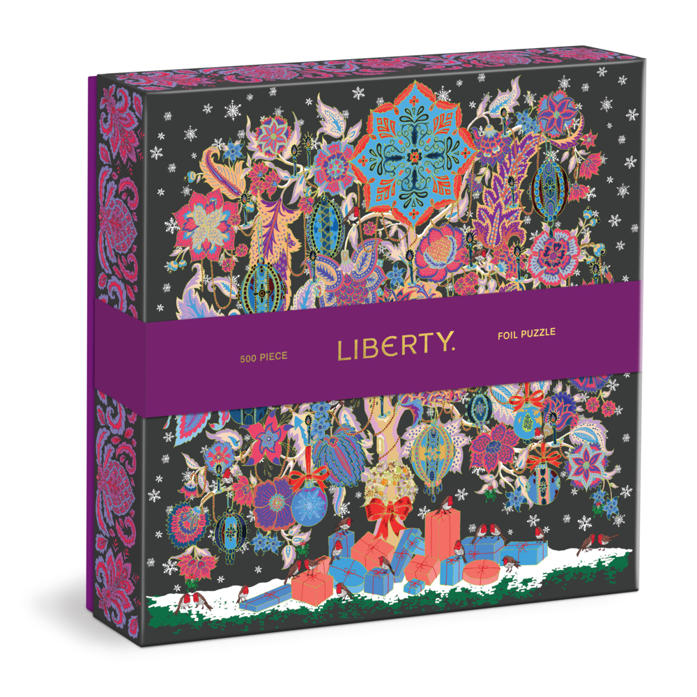 Liberty Christmas Tree of Life 500 Piece Foil Puzzle main product photo