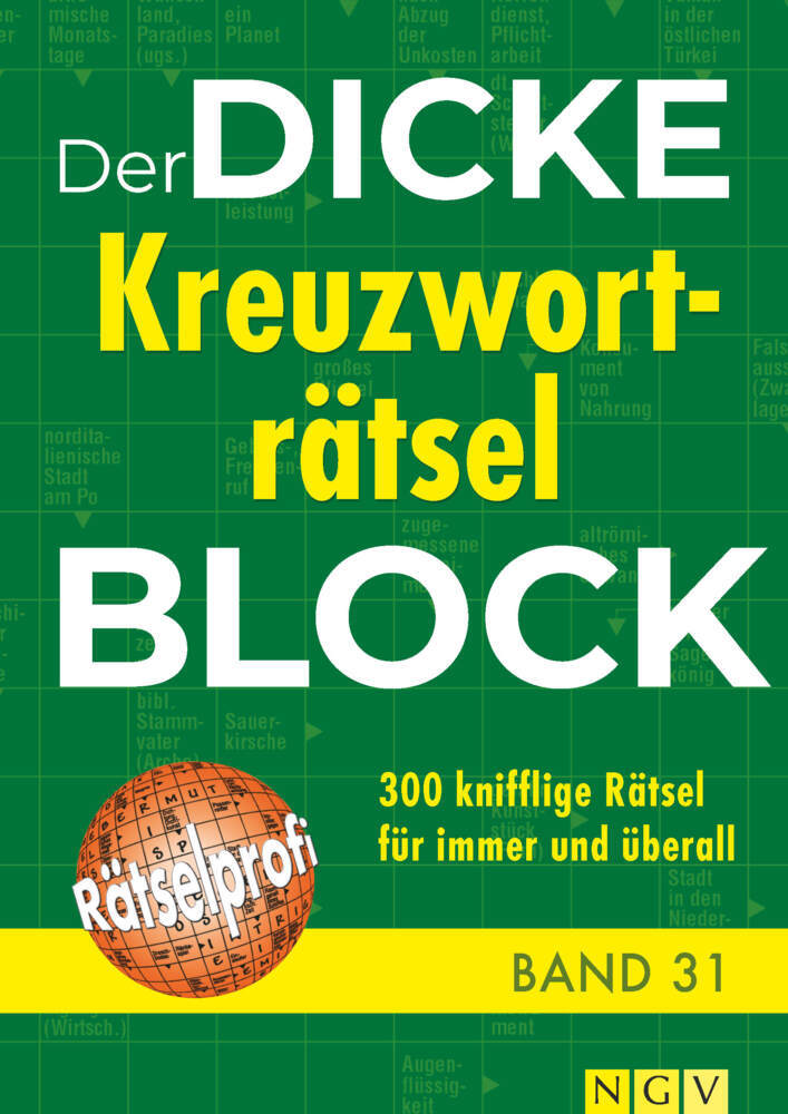 Der dicke Kreuzworträtsel-Block Band 31 main product photo
