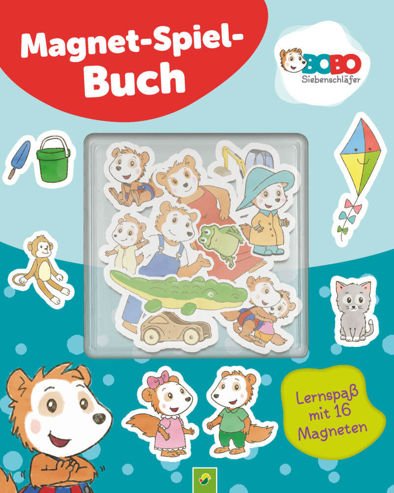 Bobo Siebenschläfer Magnet-Spiel-Buch main product photo