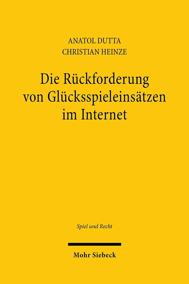 Die Rückforderung von Glücksspieleinsätzen im Internet main product photo