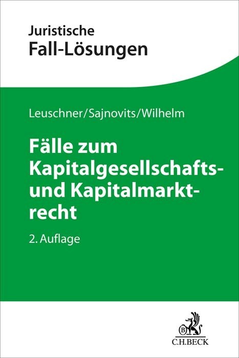 Fälle zum Kapitalgesellschafts- und Kapitalmarktrecht main product photo