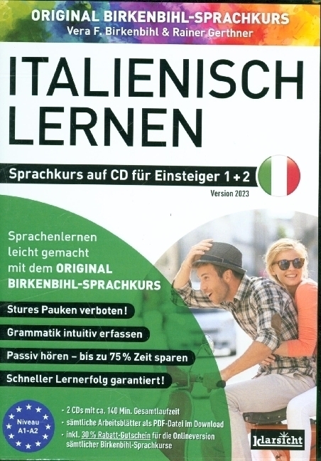 Italienisch lernen für Einsteiger 1+2 (ORIGINAL BIRKENBIHL), Audio-CD main product photo