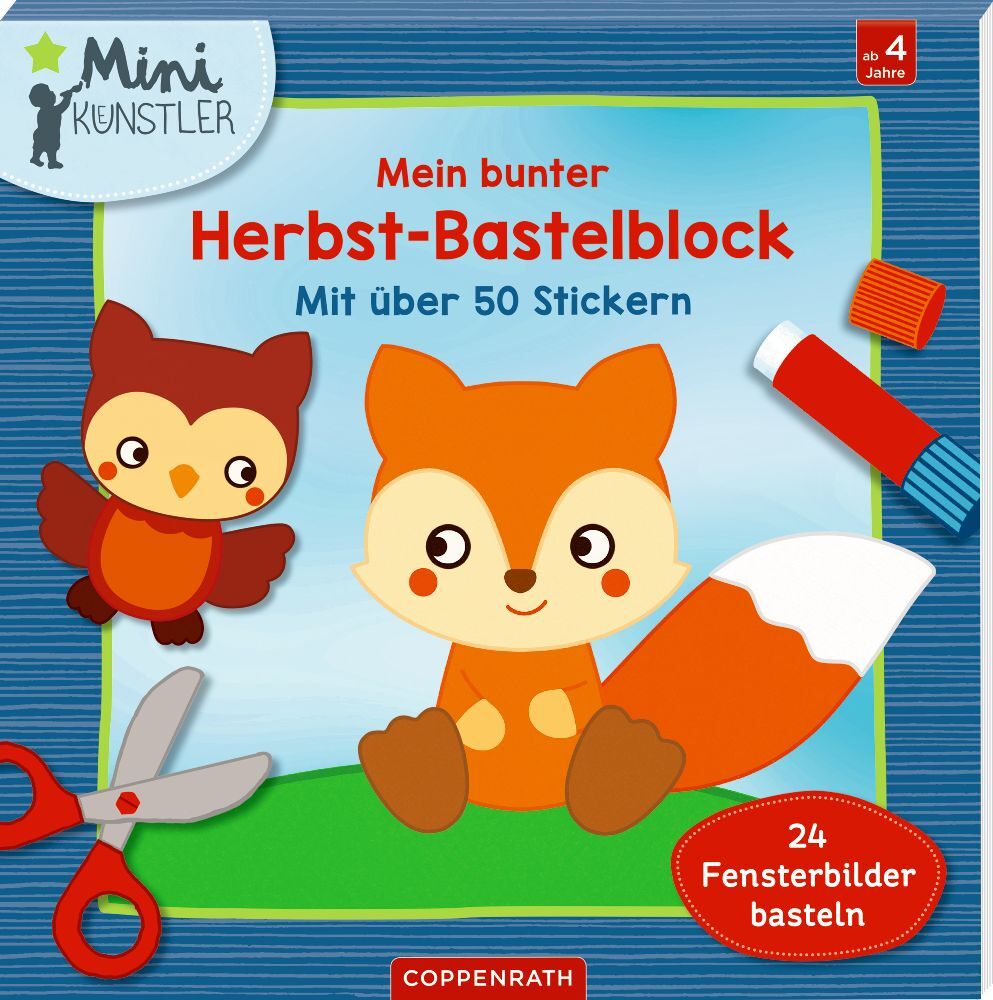 Mein bunter Herbst-Bastelblock main product photo