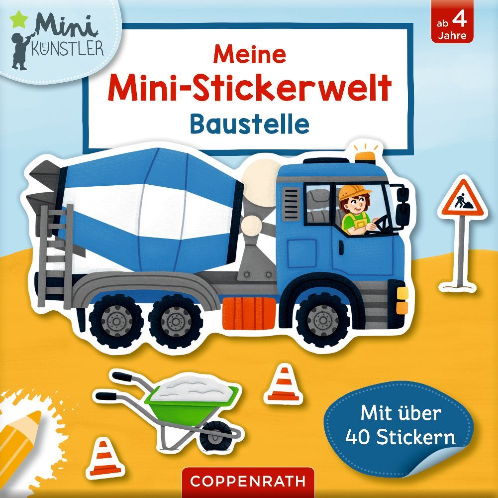 Meine Mini-Stickerwelt - Baustelle main product photo