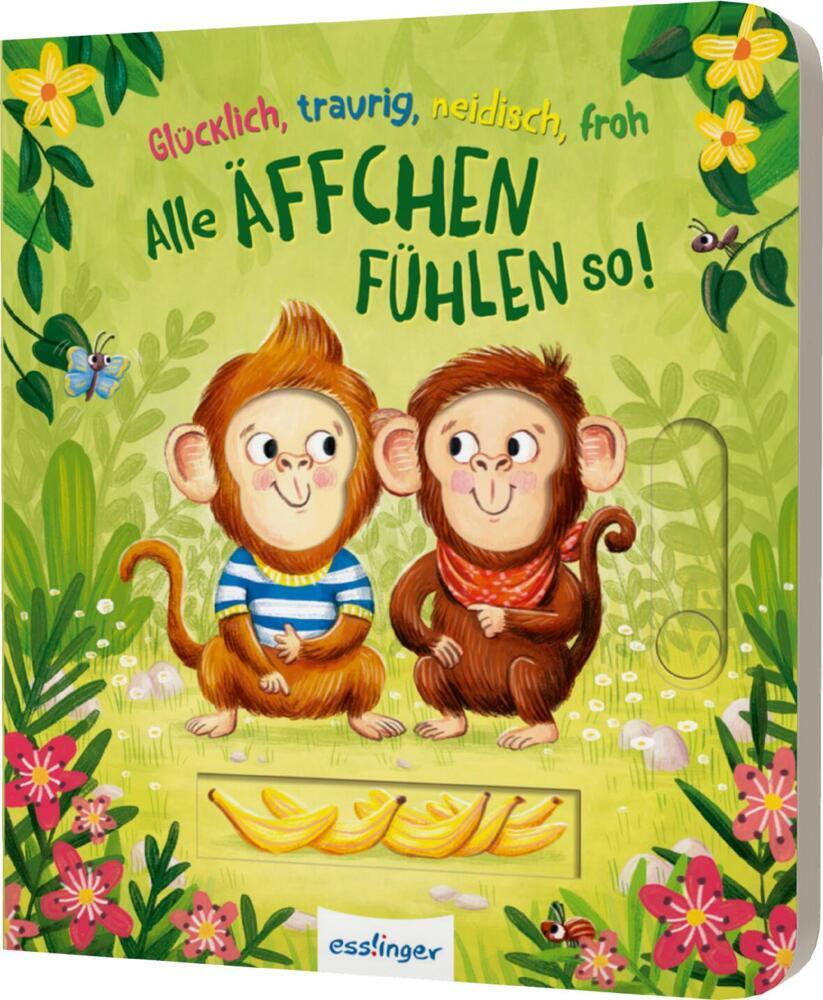Glücklich, traurig, neidisch, froh - alle Äffchen fühlen so! main product photo