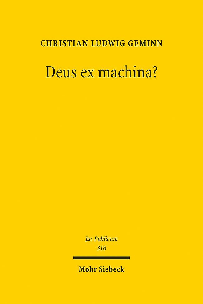 Deus ex machina? main product photo