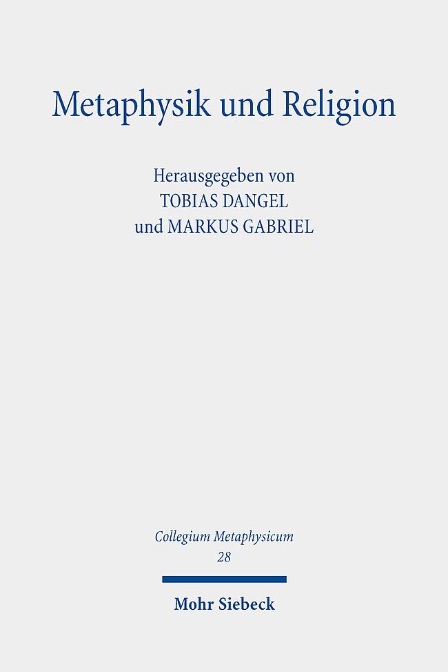 Metaphysik und Religion main product photo