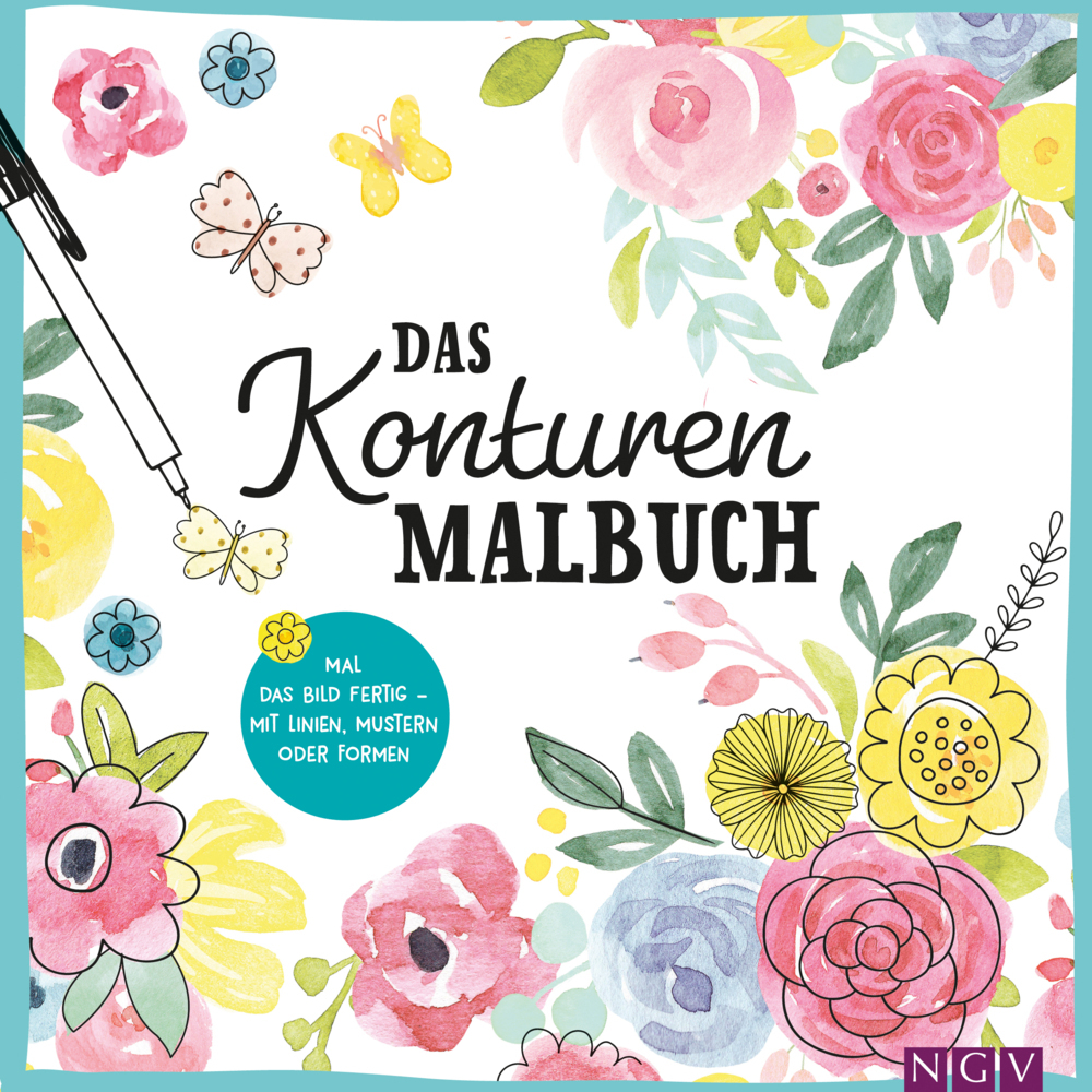 Das Konturen-Malbuch main product photo