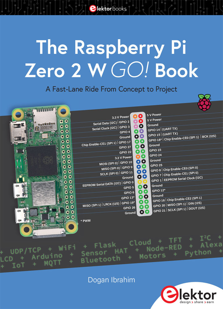 The Raspberry Pi Zero 2 W GO! Book main product photo