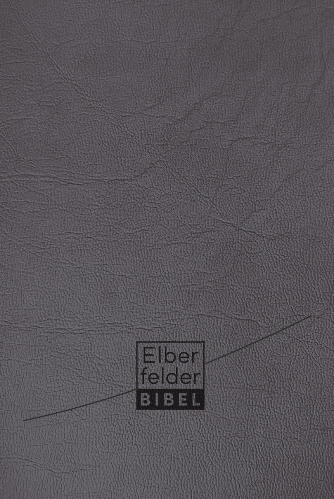 Elberfelder Bibel - Standardausgabe, Kunstleder mit Reißverschluss main product photo