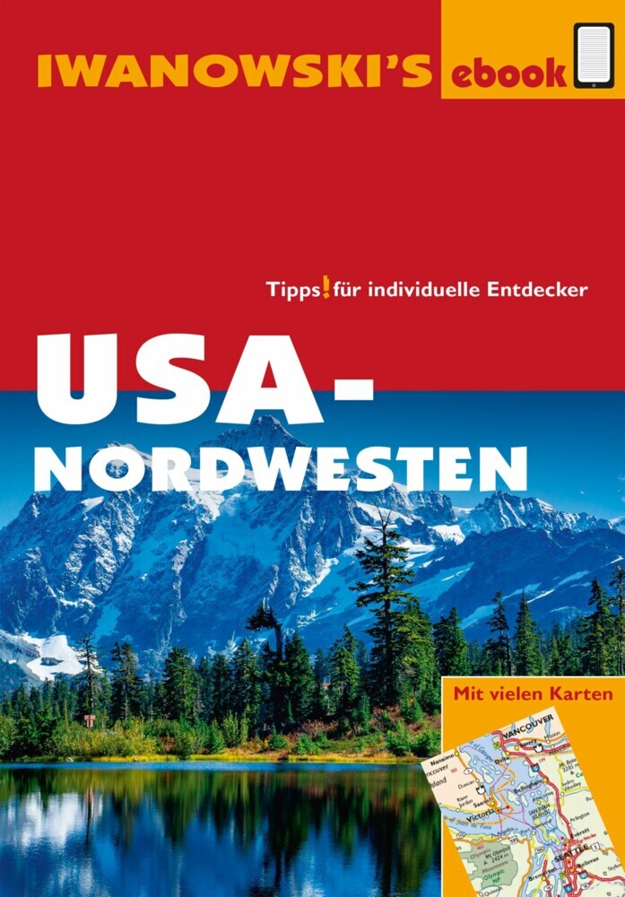 USA-Nordwesten - Reiseführer von Iwanowski main product photo