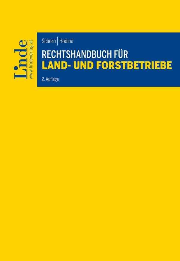Rechtshandbuch für Land- und Forstbetriebe main product photo