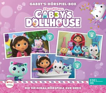Gabby's Dollhouse. Box.1, 3 Audio-CD