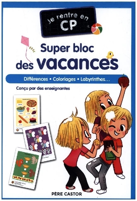 Je rentre en CP - Super bloc des vacances main product photo