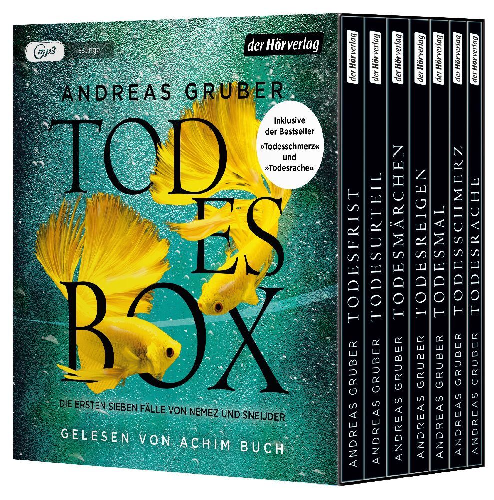 Todes-Box. Die ersten sieben Fälle von Nemez und Sneijder_, 8 Audio-CD, 8 MP3 main product photo