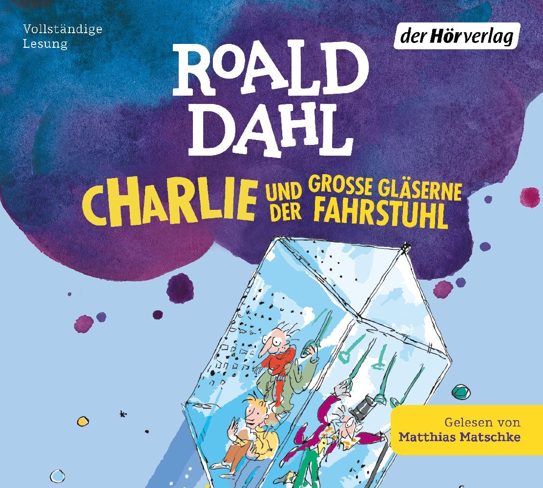 Charlie und der große gläserne Fahrstuhl, 4 Audio-CD main product photo