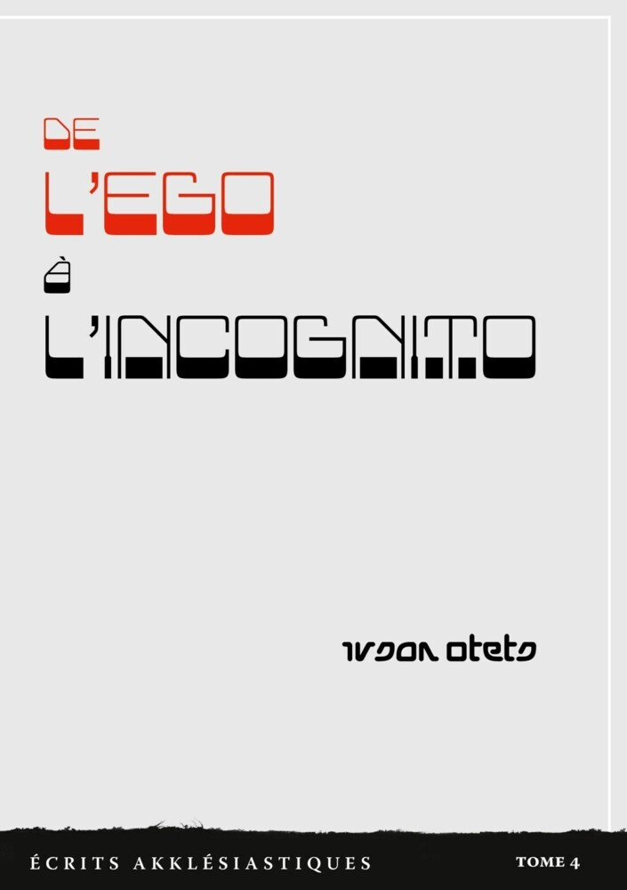 De l'ego à l'incognito main product photo