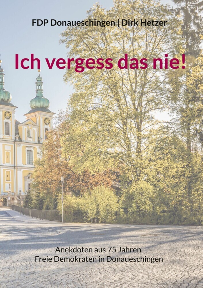 Ich vergess das nie! main product photo