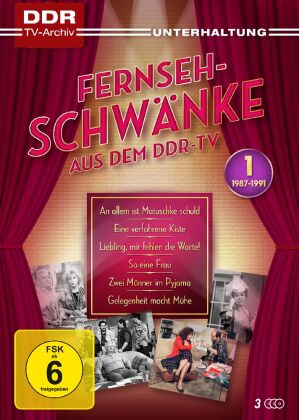 Fernsehschwänke aus dem DDR-TV. Box.1, 3 DVDs