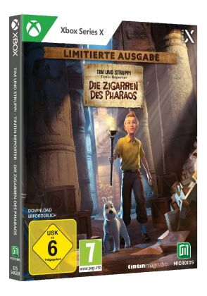 Tim und Struppi - Die Zigarren des Pharaos, 1 Xbox Series X-Blu-ray Disc (Limitierte Ausgabe)
