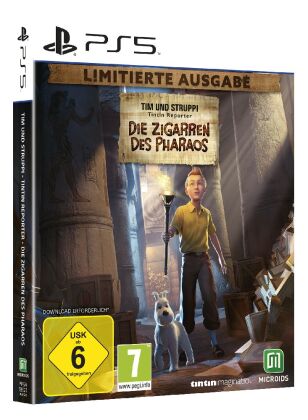 Tim und Struppi - Die Zigarren des Pharaos, 1 PS5-Blu-ray Disc (Limitierte Ausgabe)