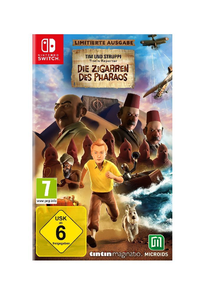 Tim und Struppi - Die Zigarren des Pharaos, 1 Nintendo Switch-Spiel (Limitierte Ausgabe) main product photo