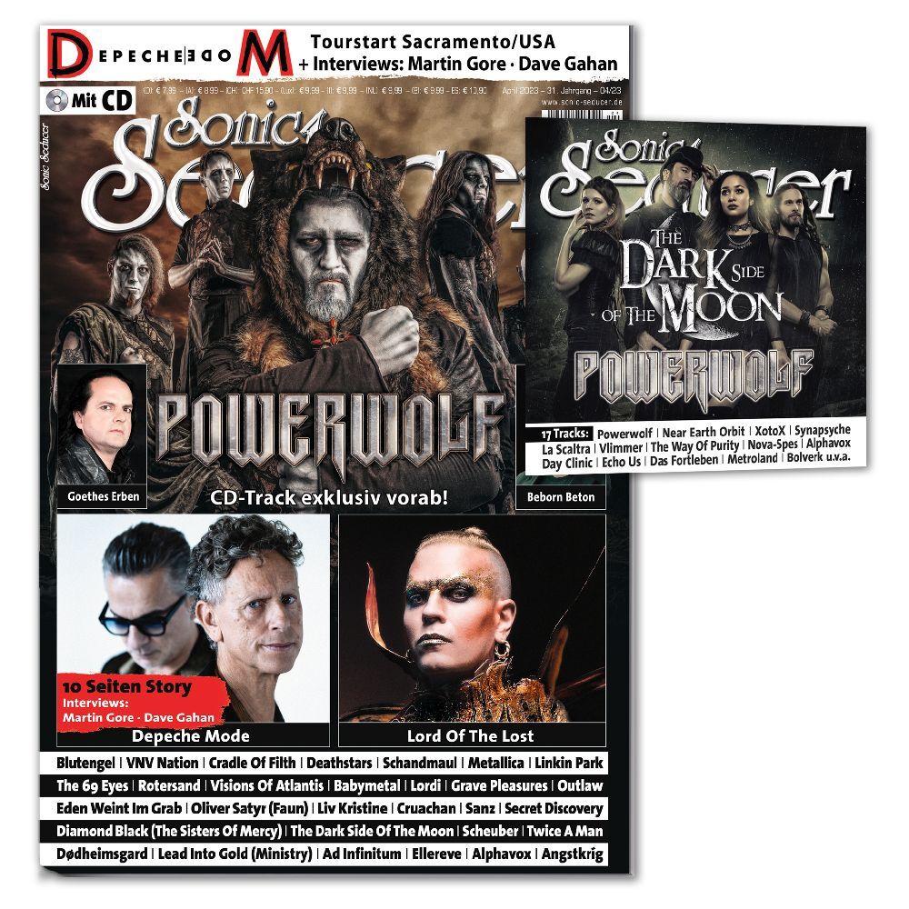 Sonic Seducer 04/2023, m. Audio-CD main product photo