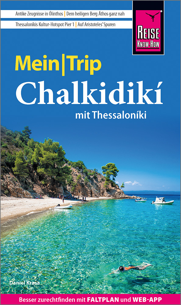 Reise Know-How MeinTrip Chalkidiki mit Thessaloníki main product photo