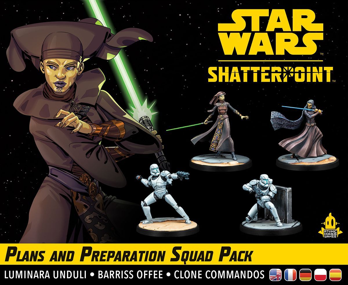 Star Wars: Shatterpoint - Plans and Preparation Squad Pack (Planung und Vorbereitung) main product photo