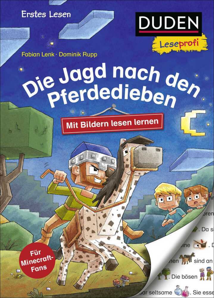 Duden Leseprofi - Mit Bildern lesen lernen. Die Jagd nach den Pferdedieben main product photo