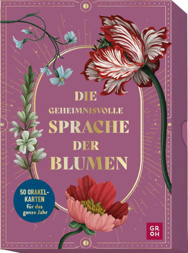 Die geheimnisvolle Sprache der Blumen - 50 Orakelkarten für das ganze Jahr main product photo