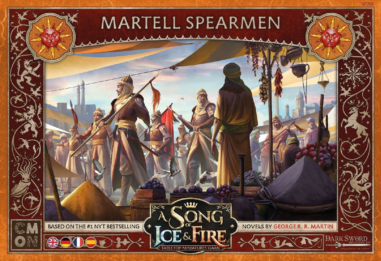A Song of Ice & Fire - Martell Spearmen (Speerträger von Haus Martell) main product photo